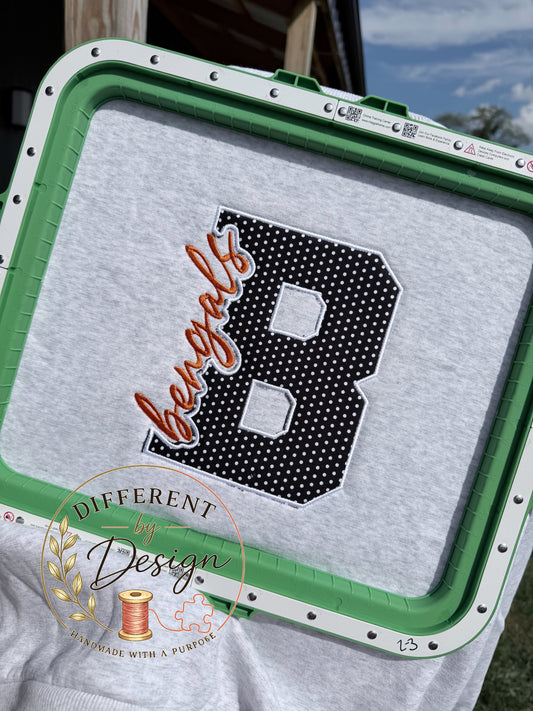 Sports Team Applique - Can Be Any Team!