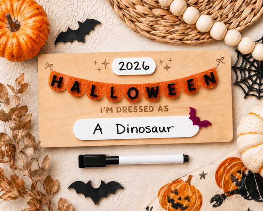 Halloween Reuseable Sign