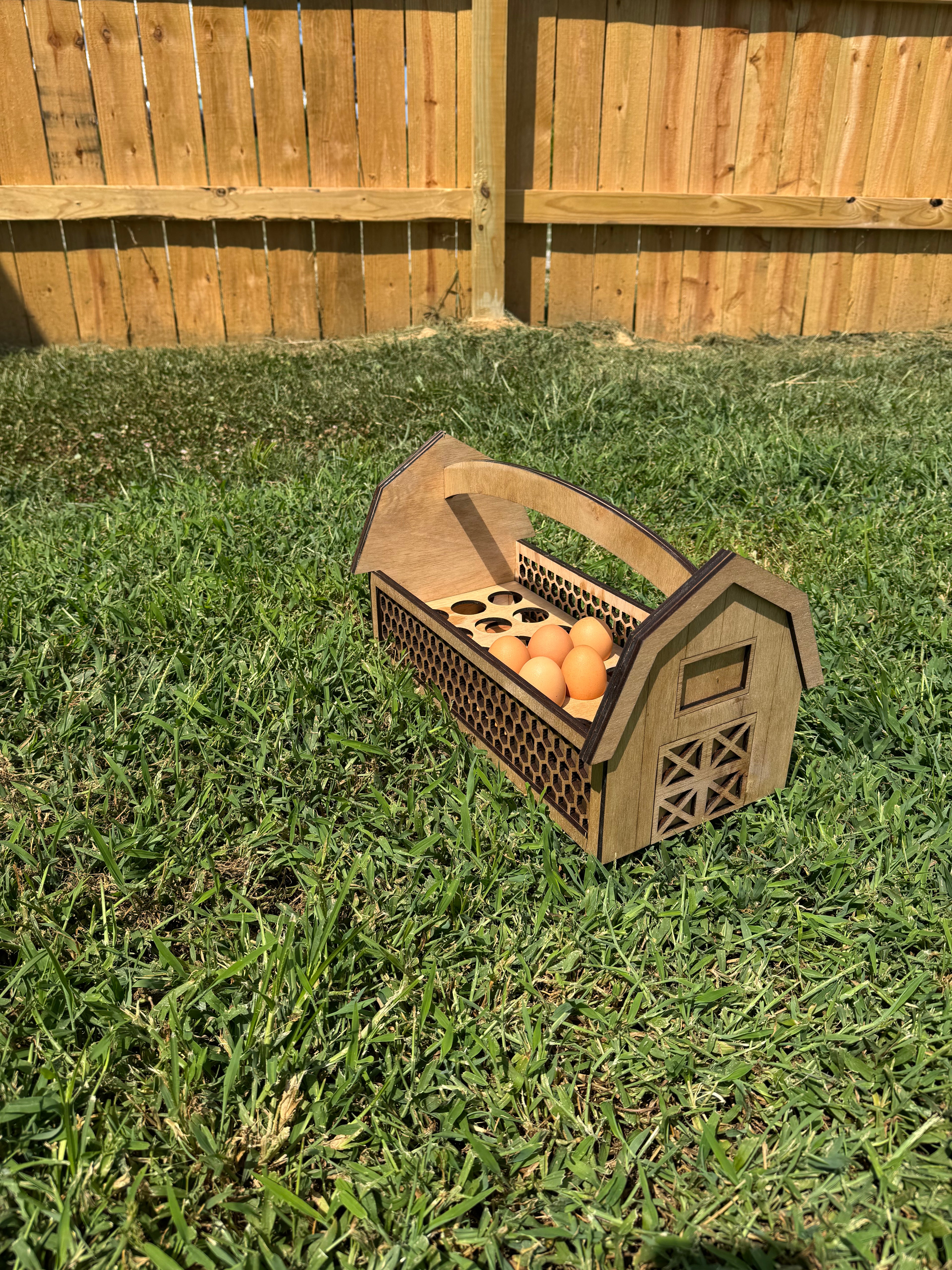 Barn Egg Collecting Basket