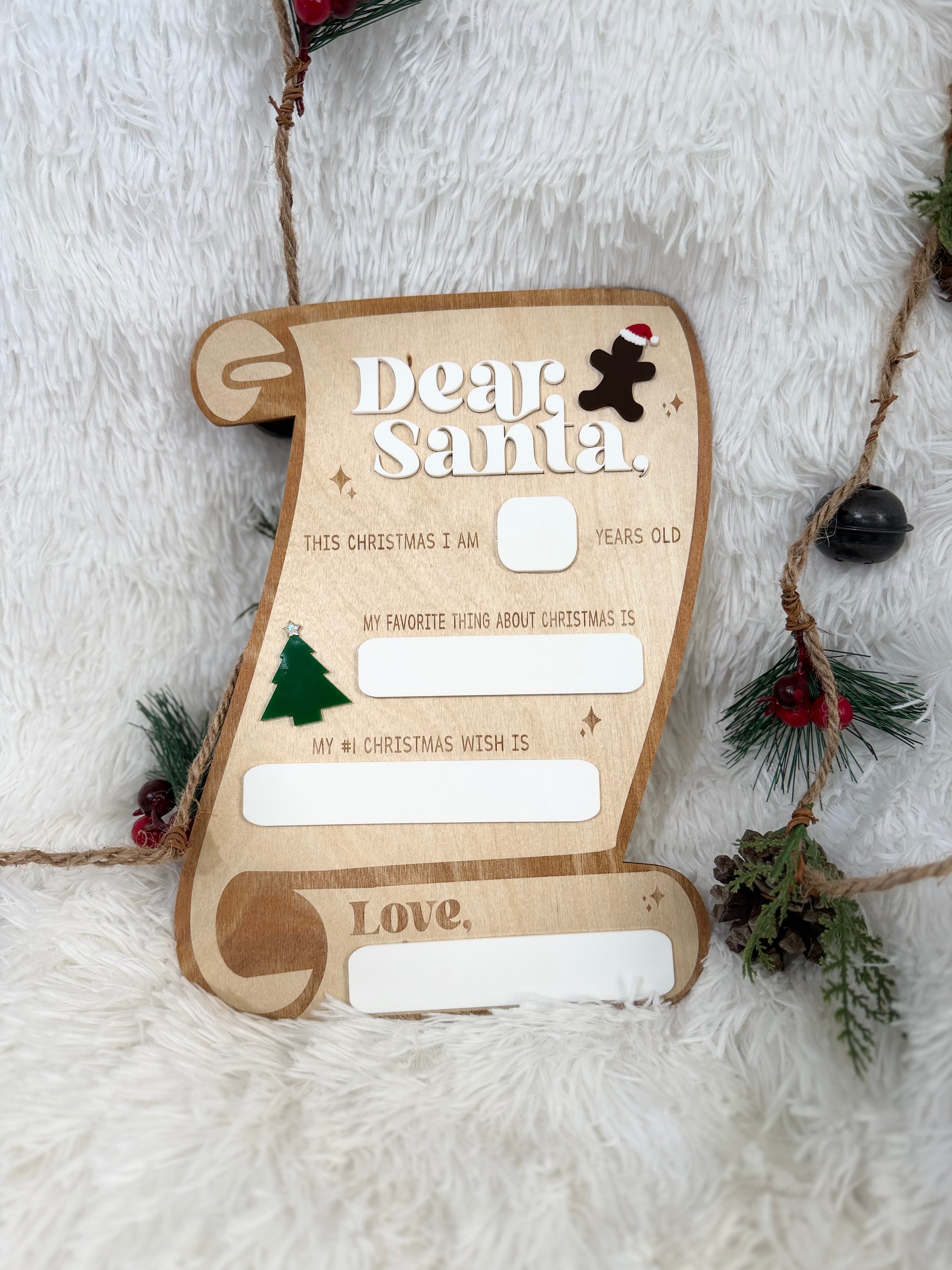 Dear Santa Board