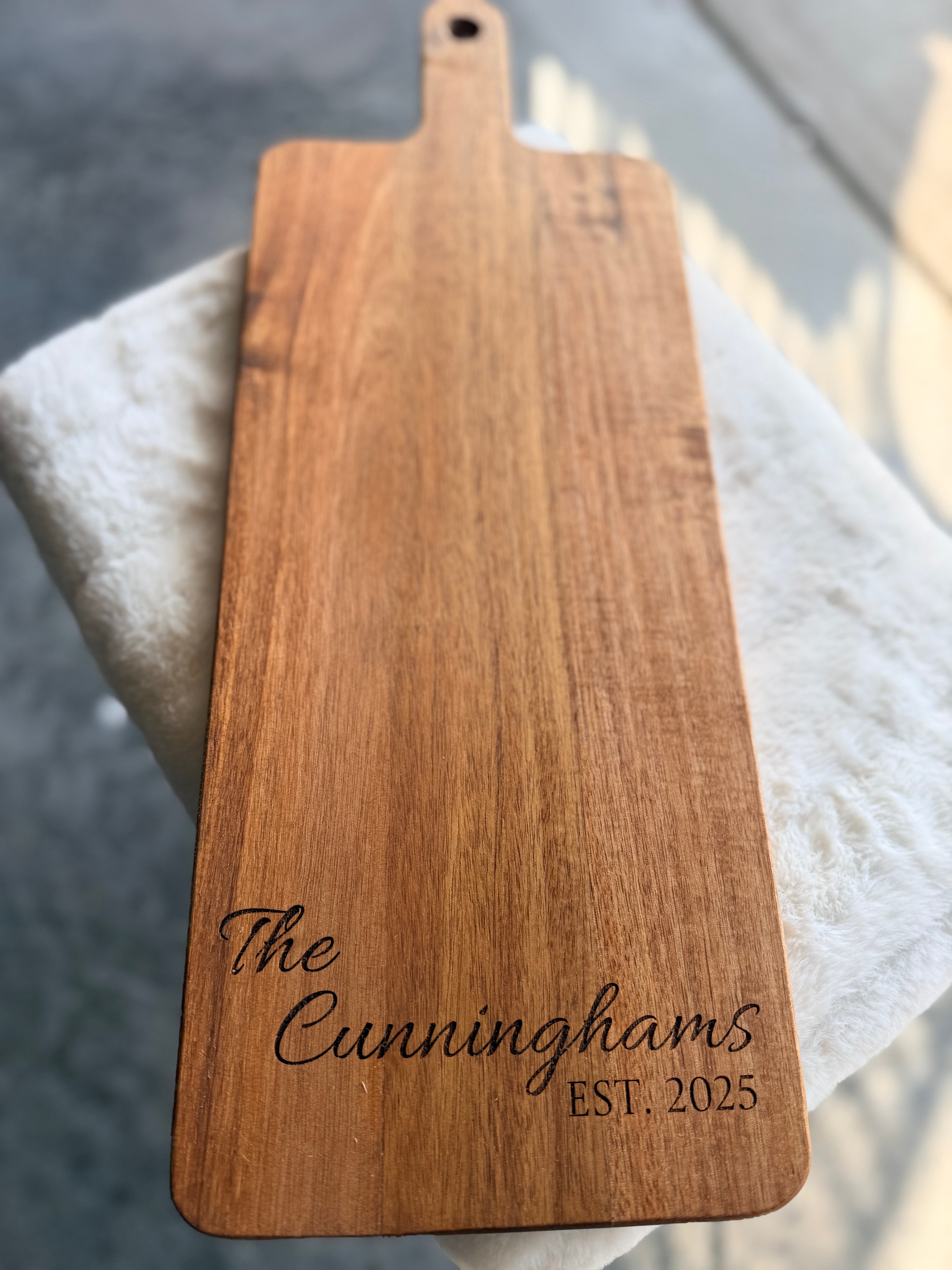 Engraved Cutting Board