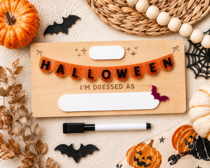 Halloween Reuseable Sign