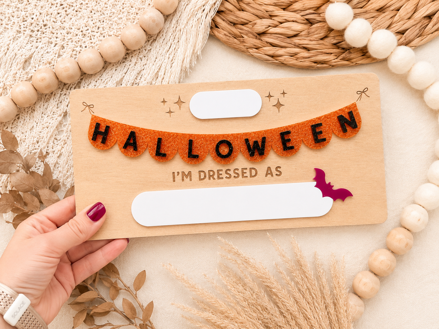 Halloween Reuseable Sign